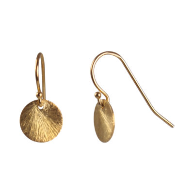 "Coins of Hope"- Øreringe med mønter, i guld