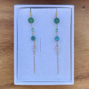 Ørering, Green anemone, Sælges enkeltvis