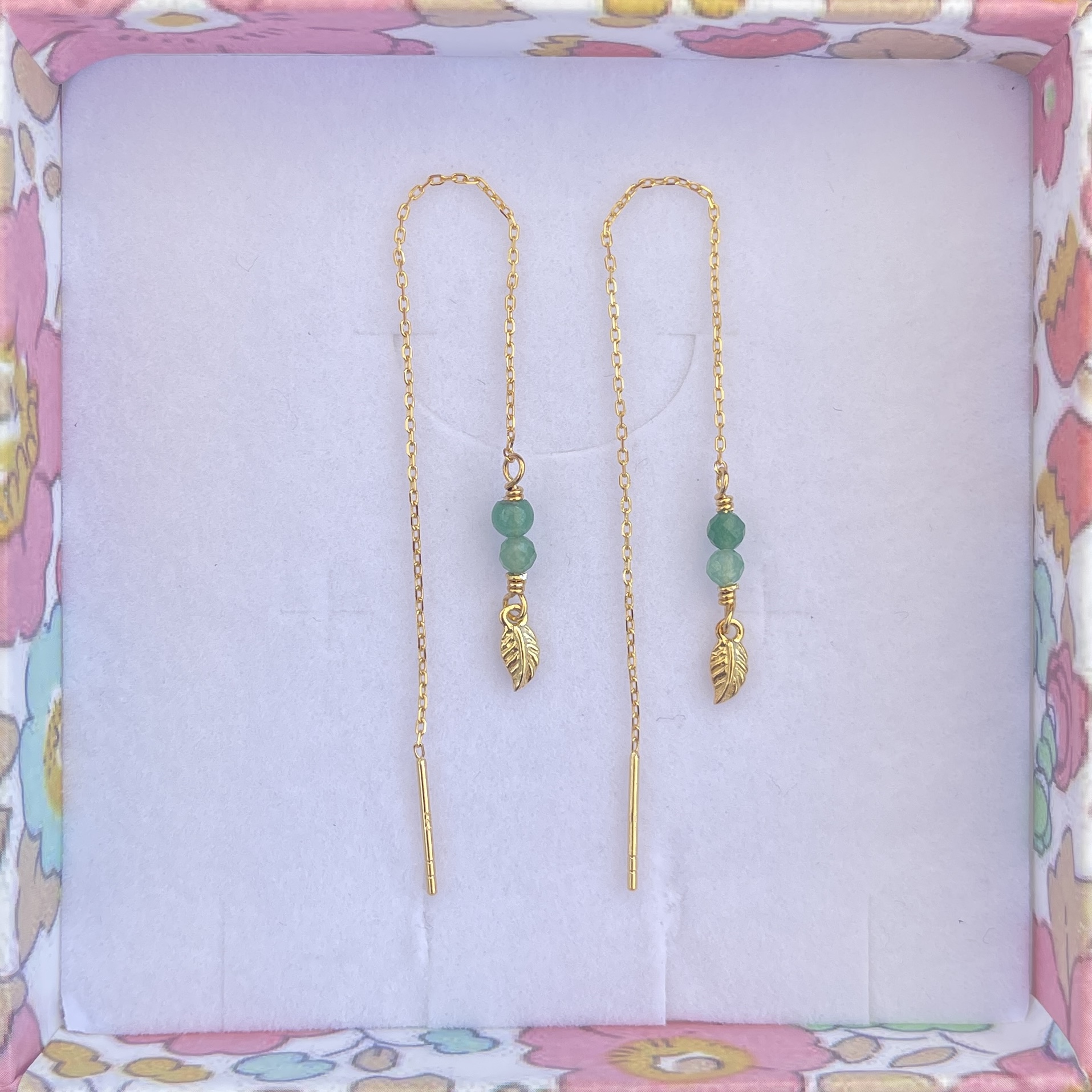 Ørering, Pastel leaves 3, Sælges enkeltvis