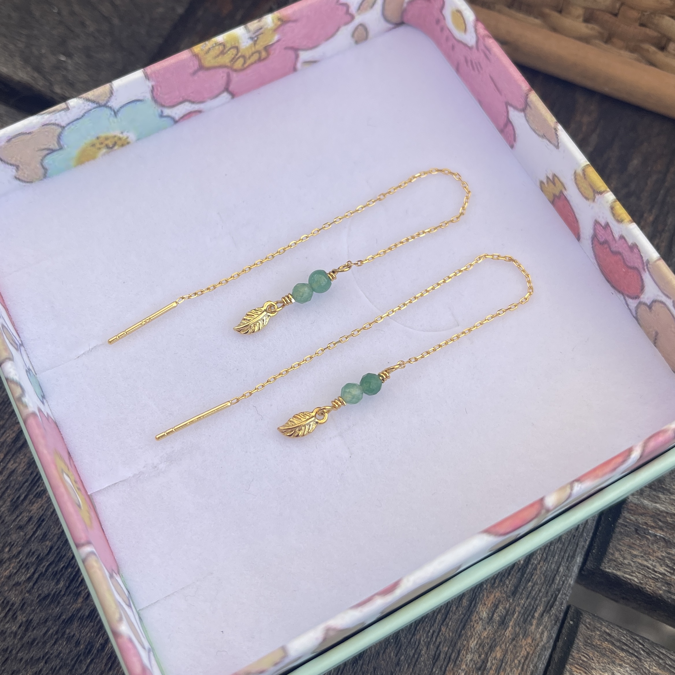 Ørering, Pastel leaves 3, Sælges enkeltvis