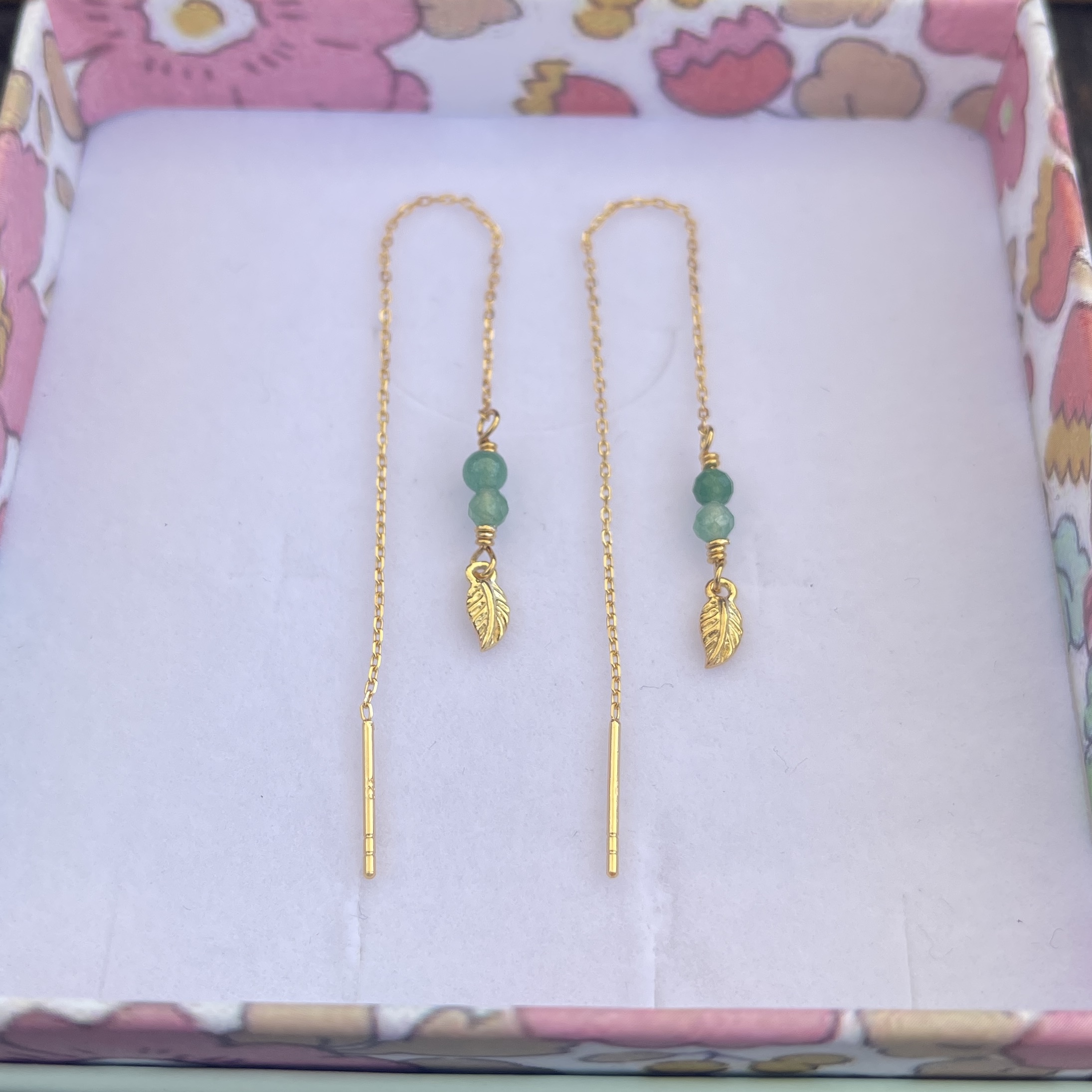 Ørering, Pastel leaves 3, Sælges enkeltvis