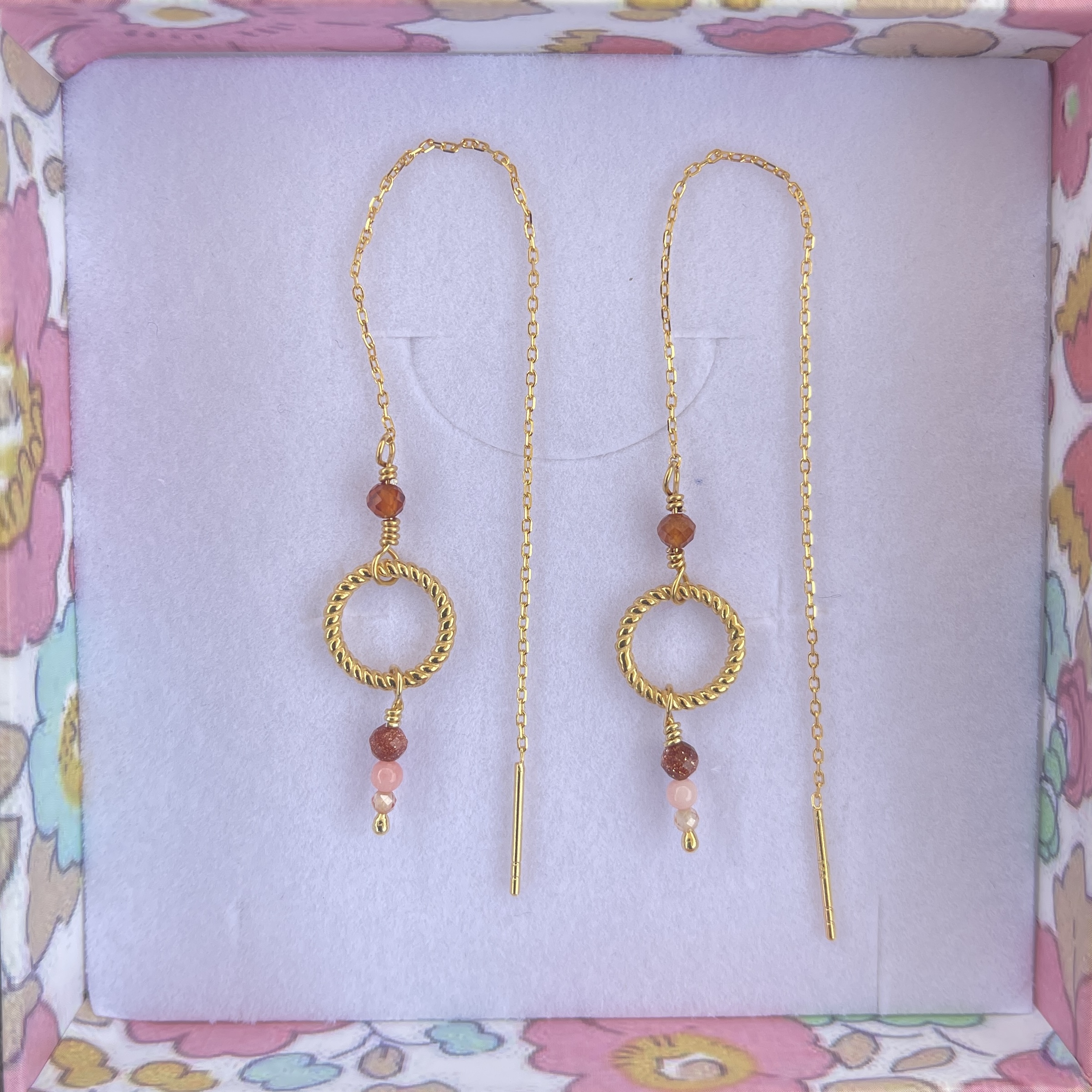 Ørering, Brown chain, Sælges enkeltvis