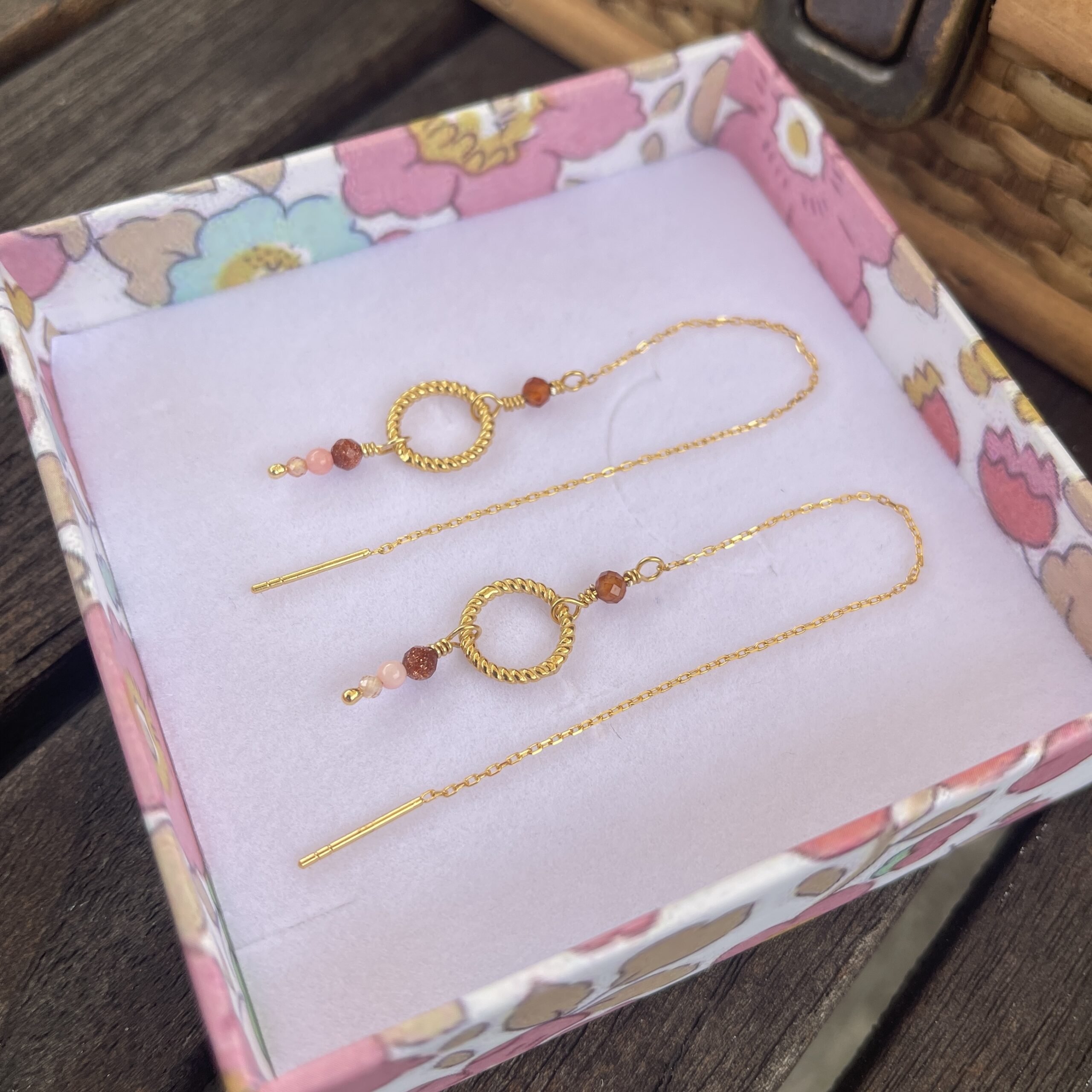 Ørering, Brown chain, Sælges enkeltvis