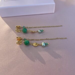 Ørering, Falling in love, Green, Sælges enkeltvis.