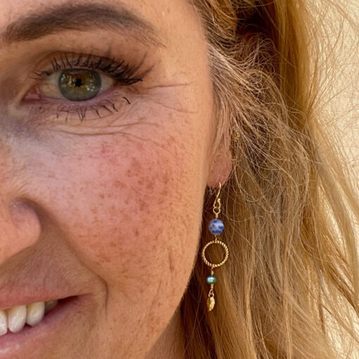 Ørering, Blue love, mellem, Sælges enkeltvis
