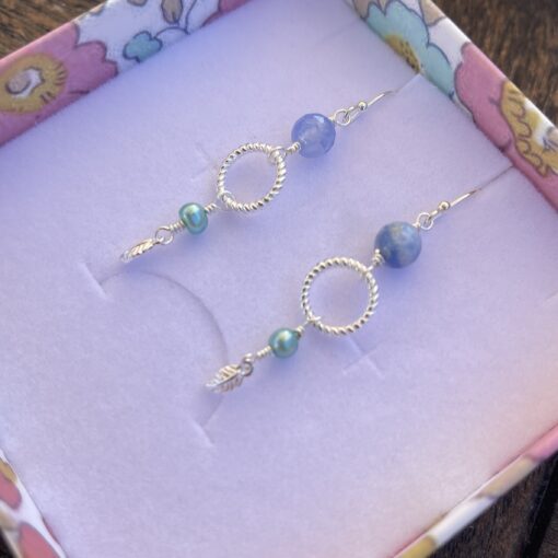 Ørering, Blue love, mellem, Sælges enkeltvis