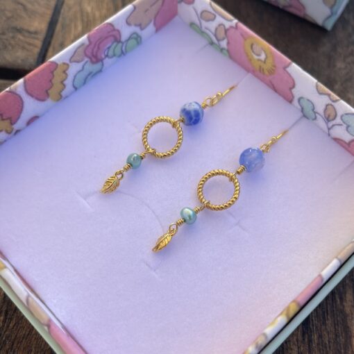 Ørering, Blue love, mellem, Sælges enkeltvis
