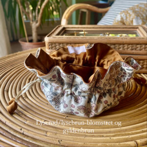 Smykkepose med 8 små rum