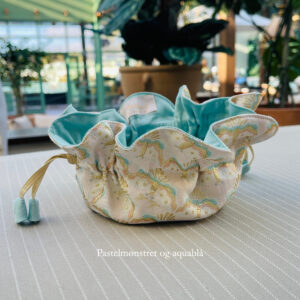 Smykkepose med 8 små rum