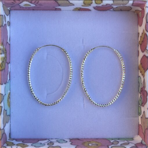 Ørering, Oval hoop, Sælges enkeltvis