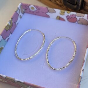 Ørering, Oval hoop, Sælges enkeltvis