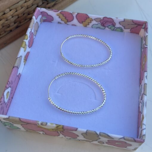 Ørering, Oval hoop, Sælges enkeltvis