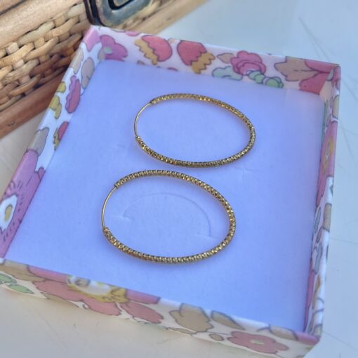Ørering, Oval hoop, Sælges enkeltvis