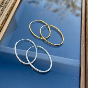 Ørering, Oval hoop, Sælges enkeltvis