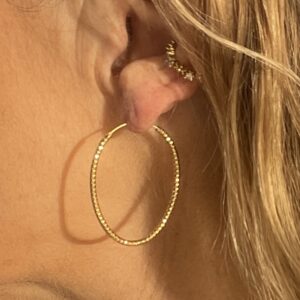 Ørering, Oval hoop, Sælges enkeltvis