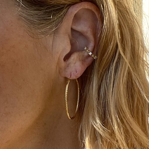 Ørering, Oval hoop, Sælges enkeltvis