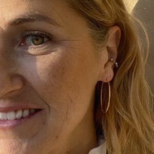 Ørering, Oval hoop, Sælges enkeltvis