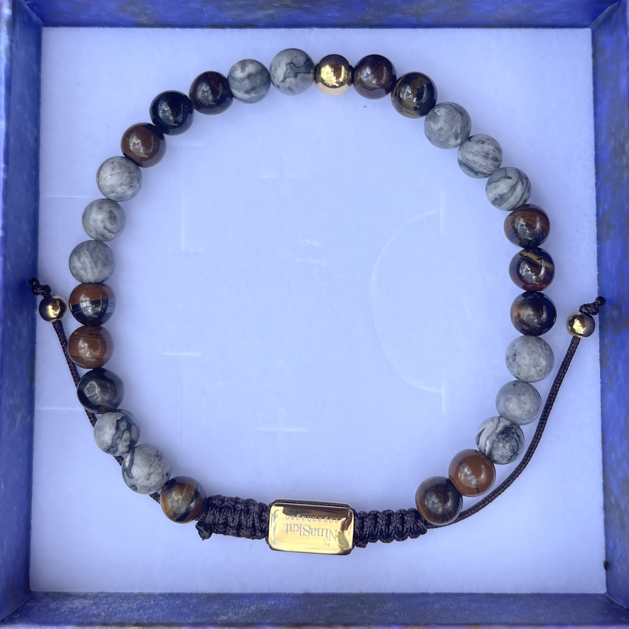 Armbånd, Castor – Tigerøje & Jaspis