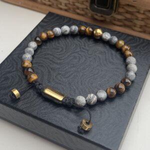 Armbånd med stenperler, Castor