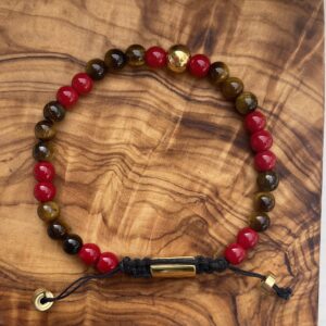 Armbånd med stenperler, Izar