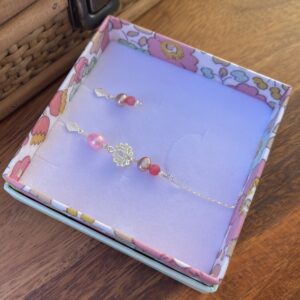 Øreringe, Sæt med Lotus og Pink