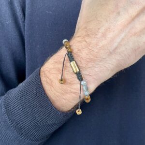 Armbånd med stenperler, Castor