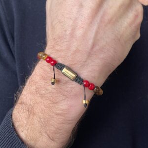 Armbånd med stenperler, Izar