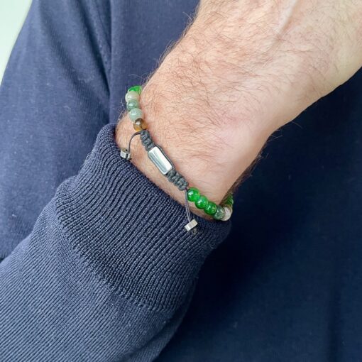 Armbånd med stenperler, Leo