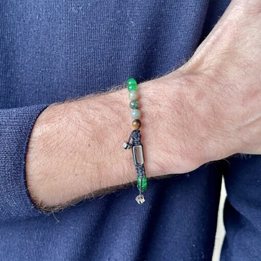 Armbånd med stenperler, Leo
