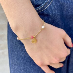 Armbånd, Lotus pink