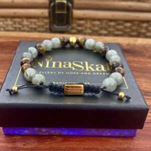 Armbånd med stenperler, Polaris