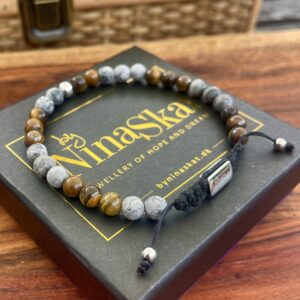 Armbånd med stenperler, Castor