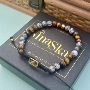 rmbånd med stenperler, Castor