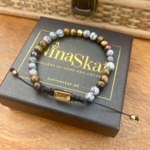 rmbånd med stenperler, Castor