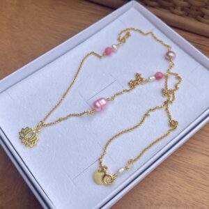 Halskæde, Lotus Pink