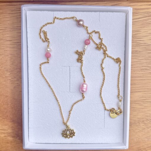 Halskæde, Lotus Pink