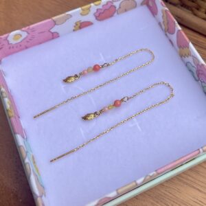 Ørering, Pastel leaves 4, Sælges enkeltvis