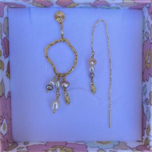 Sætpris, Øreringe, Dharma, White og White kædeørering