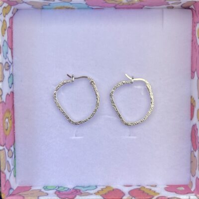 Ørering, Dharma Hoop, sælges enkeltvis - SØLV