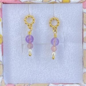 Ørering, Lavender, kort, Sælges enkeltvis