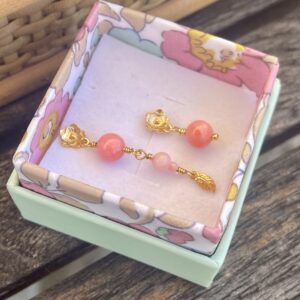 Sætpris, Øreringe, Lotus Coral og Lotus Coral, short