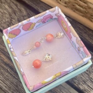 Sætpris, Øreringe, Lotus Coral og Lotus Coral, short