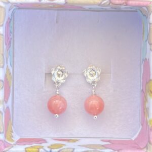 Ørering, Lotus Coral, short- Sælges enkeltvis