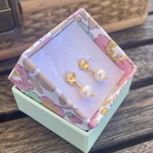 Ørering, Lotus pearl, short- Sælges enkeltvis