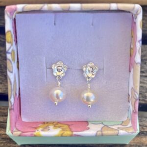 Ørering, Lotus pearl, short- Sælges enkeltvis