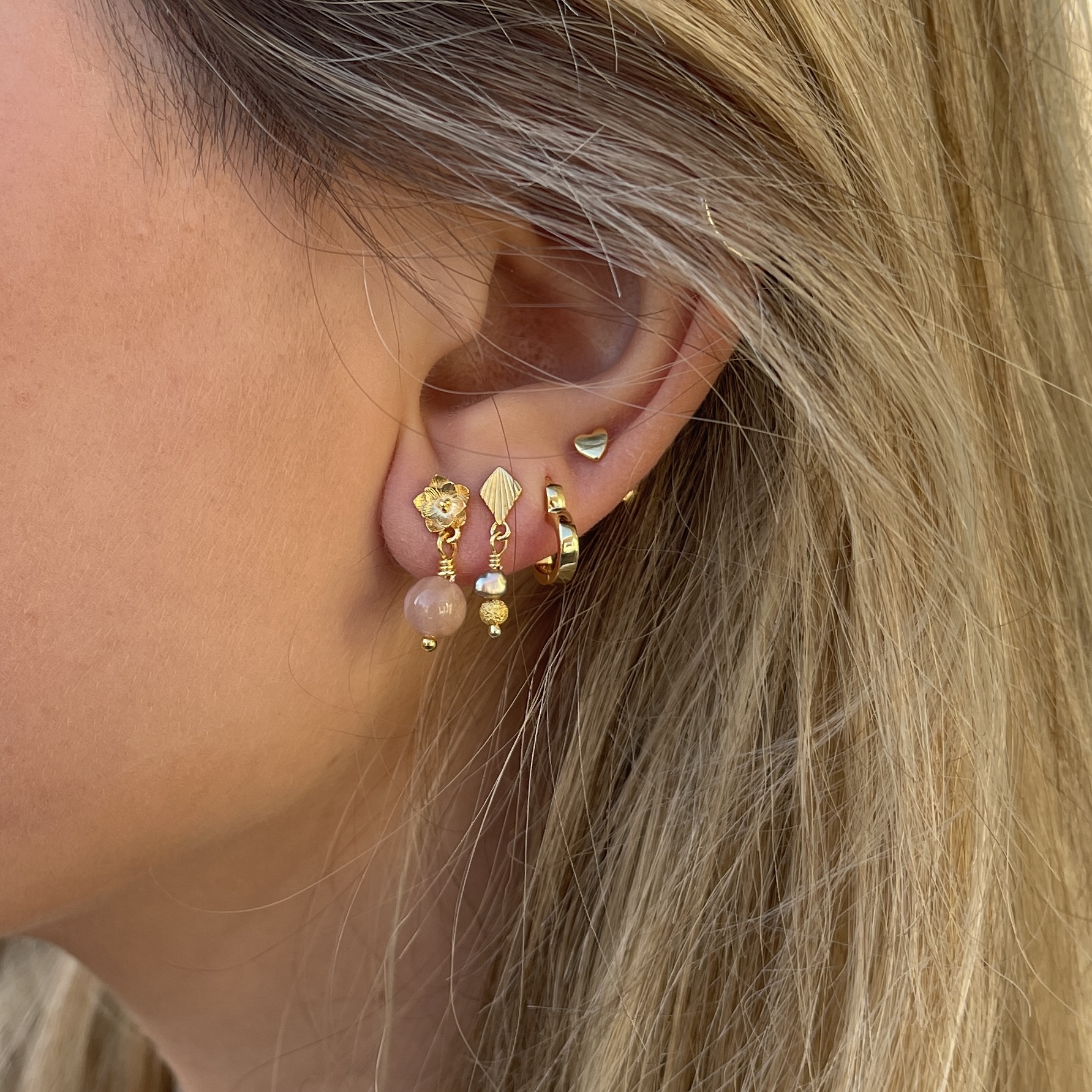 Ørering, Lotus Sun, short - Sælges enkeltvis