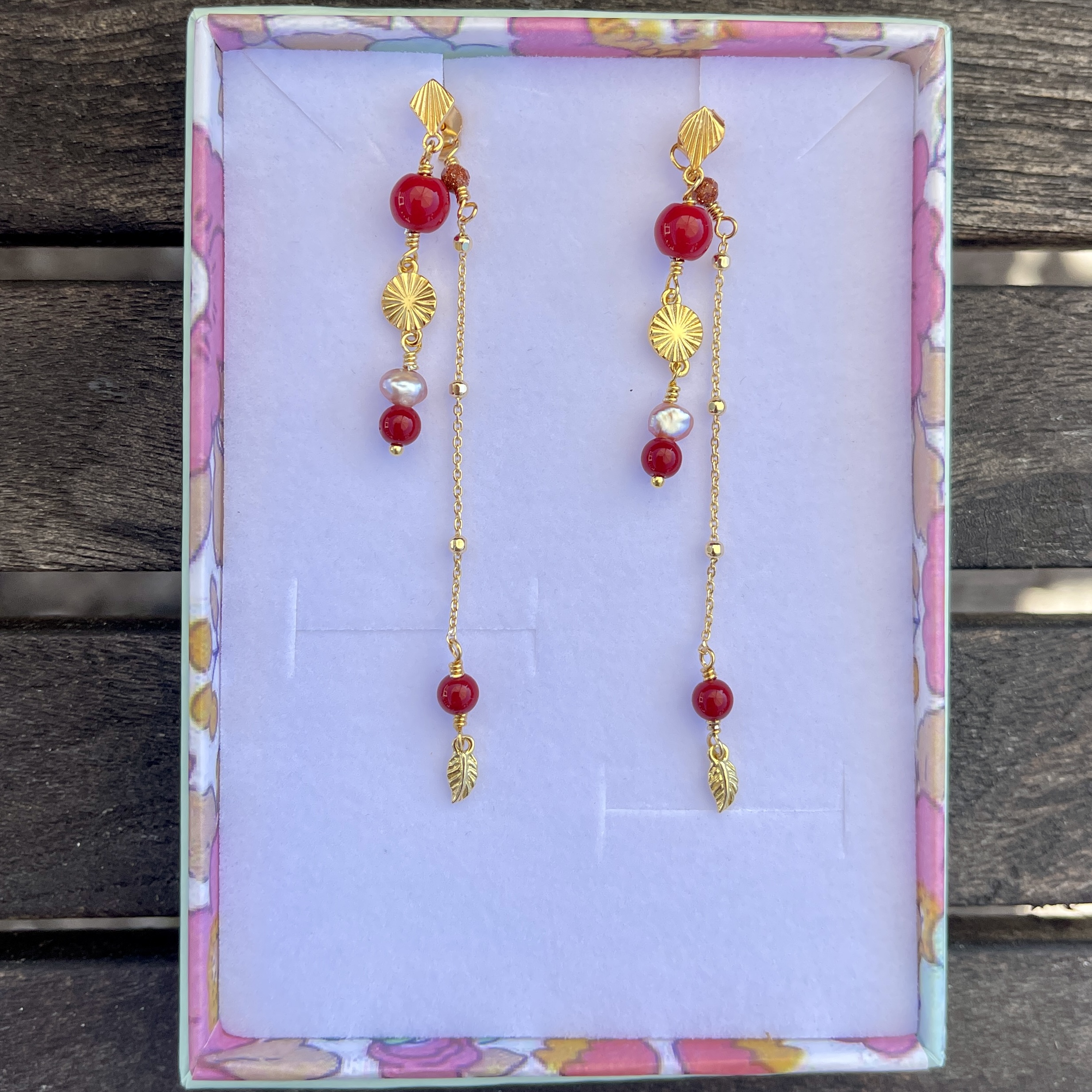 Ørering, Falling in love, Red, Sælges enkeltvis