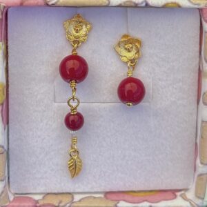 Sætpris øreringe, Lotus red og Lotus red, short