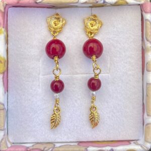 Ørering, Lotus red- Sælges enkeltvis