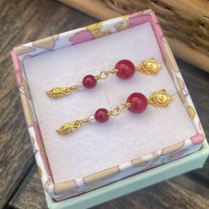 Ørering, Lotus red- Sælges enkeltvis